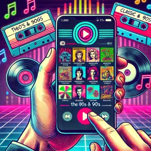 Aplicativo para ouvir musicas anos 80 e 90