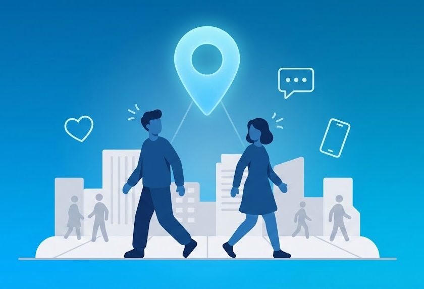 encontrar pessoas que cruzaram seu caminho